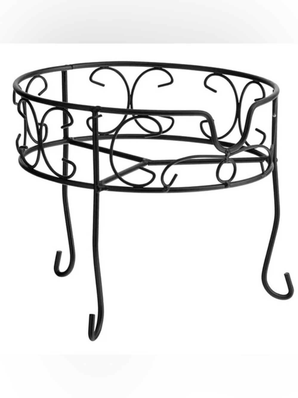 Acopa 1.75 Gallon Beverage Dispenser Black Metal Stand. - Picture 2 of 2